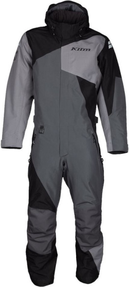 Combinezon Snowmobil Insulated Copii Railslide One-Piece Black-Asphalt