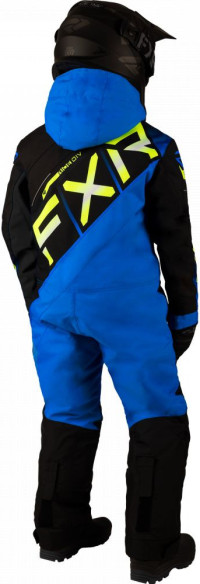 Combinezon Snowmobil Youth CX Black/Blue/Hi Vis