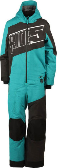 Combinezon Snowmobil Copii Insulated Rocco Monosuit Emerald