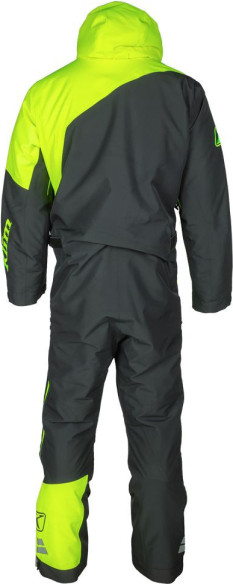 Combinezon Snowmobil Insulated Railslide Asphalt/Hi-Vis