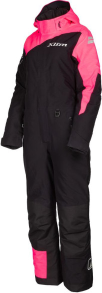 Combinezon Snowmobil Insulated Dama Vailslide One-Piece Short Black-Knockout Pink 2022