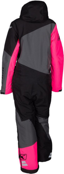 Combinezon Snowmobil Insulated Dama Vailslide One-Piece Short Knockout Pink-Black