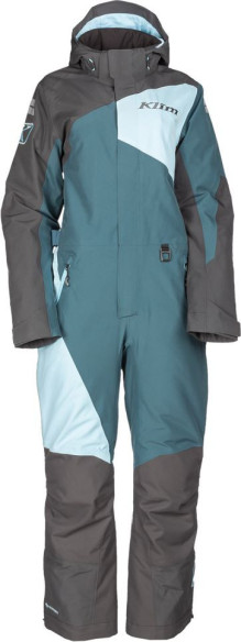 Combinezon Snowmobil Insulated Dama Vailslide One-Piece Short Petrol-Crystal Blue 2022