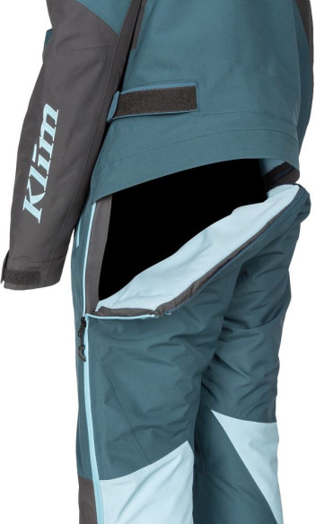 Combinezon Snowmobil Insulated Dama Vailslide One-Piece Short Petrol-Crystal Blue 2022