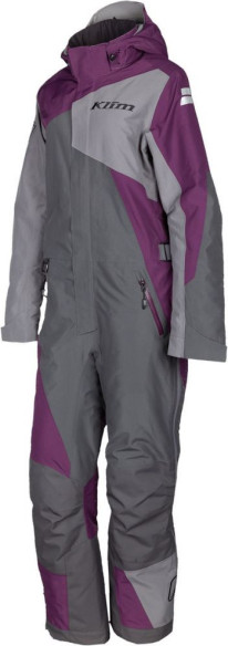 Combinezon Snowmobil Insulated Dama Vailslide One-Piece Deep Purple-Asphalt