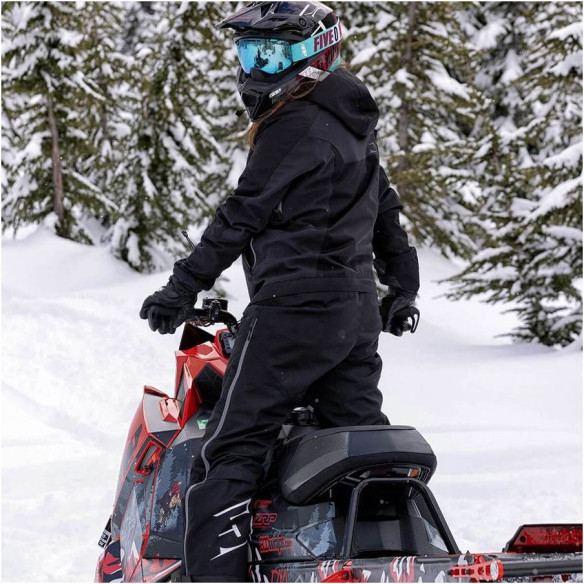 Combinezon Snowmobil Non-Insulated Dama Allied Black Ops