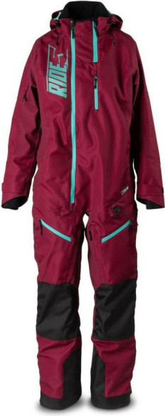 Combinezon Snowmobil Non-Insulated Dama Allied Maroon