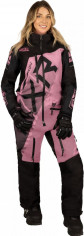 Combinezon Snowmobil Dama CX Lite Monosuit Black/Dusty Rose