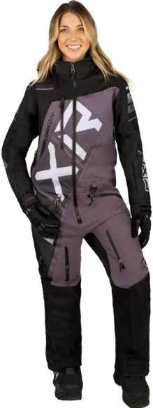 Combinezon Snowmobil Dama CX Lite Monosuit Black/Muted Grape