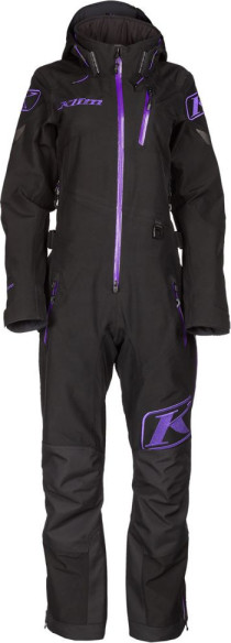 Combinezon Dama Snowmobil Non-Insulated Shredsa Black/Heliotrope