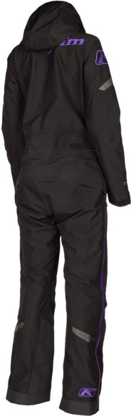 Combinezon Dama Snowmobil Non-Insulated Shredsa Short Black/Heliotrope