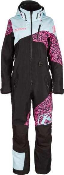 Combinezon Snowmobil Dama Non-Insulated Shredsa Crystal Blue/Knockout Pink 24