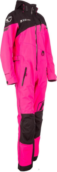 Combinezon Dama Snowmobil Non-Insulated Short Shredsa Pink Glo/Metallic Iridescent 25