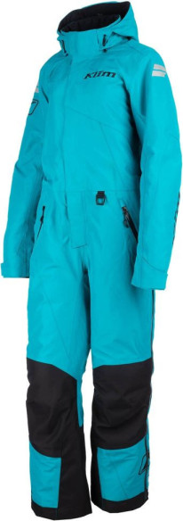 Combinezon Dama Snowmobil Non-Insulated Short Vailslide Arctic Teal/Black 25