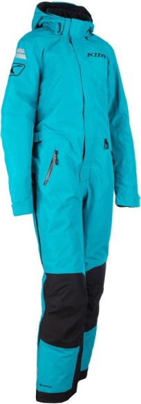 Combinezon Dama Snowmobil Non-Insulated Short Vailslide Arctic Teal/Black 25