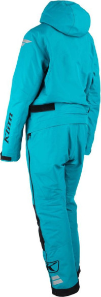 Combinezon Dama Snowmobil Non-Insulated Short Vailslide Arctic Teal/Black 25