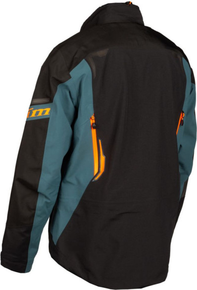 Geaca Snowmobil Non-Insulated Valdez Black Strike Orange