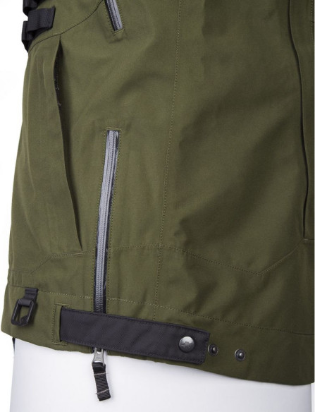 Geaca Snowmobil Non-Insulated BlackHawk Parka Green