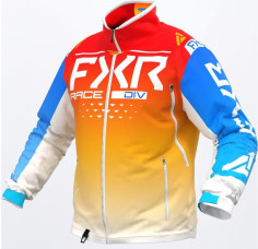 Geaca Snowmobil Cold Cross RR Blue/Tangerine