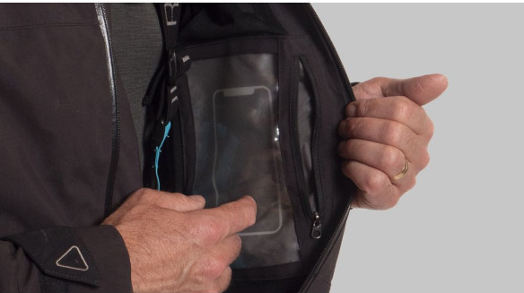 Geaca Snowmobil Vivid Non-Insulated Jet Black