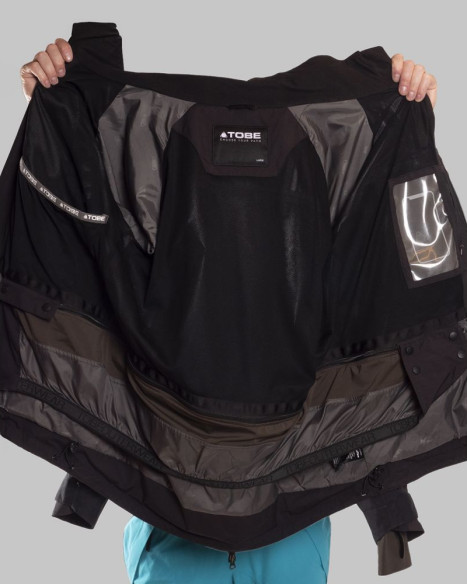 Geaca Snowmobil Vivid Non-Insulated Jet Black