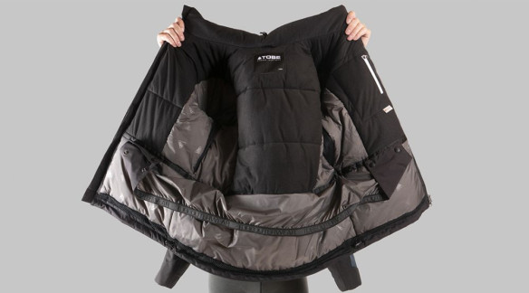Geaca Snowmobil Thinsulated Hoback Black Steel
