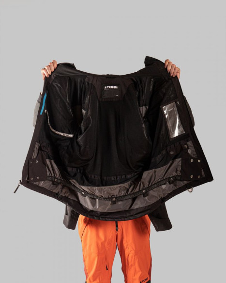 Geaca Snowmobil Macer Dark Smoke