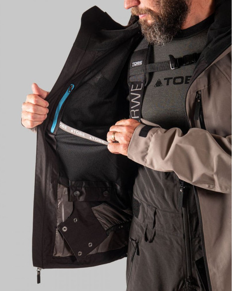 Geaca Snowmobil Macer Steel Gray