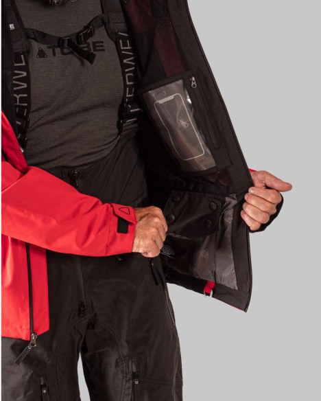 Geaca Snowmobil Macer Red One