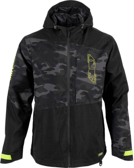 Geaca Snowmobil Insulated Forge Black Camo