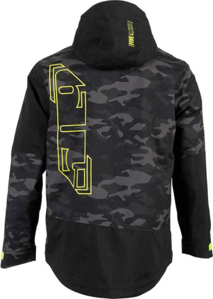Geaca Snowmobil Insulated Forge Black Camo
