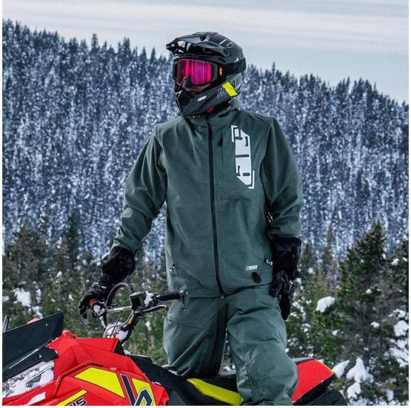 Geaca Snowmobil Non-Insulated Stoke Fresh Greens