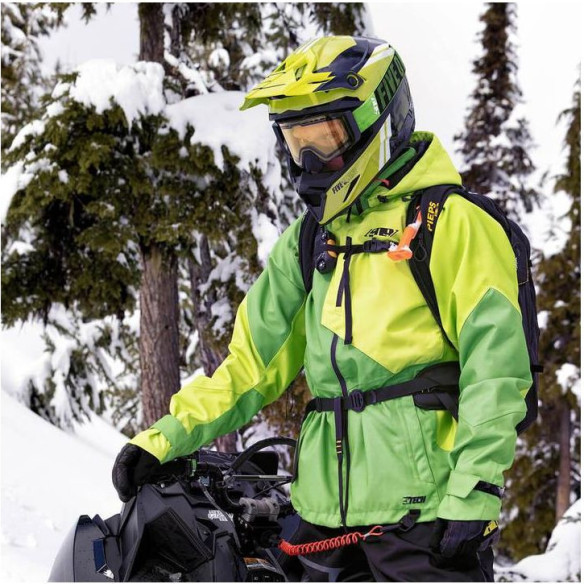 Geaca Snowmobil Non-Insulated Evolve Acid Green