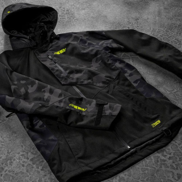 Geaca Snowmobil Non-Insulated Evolve Black Camo