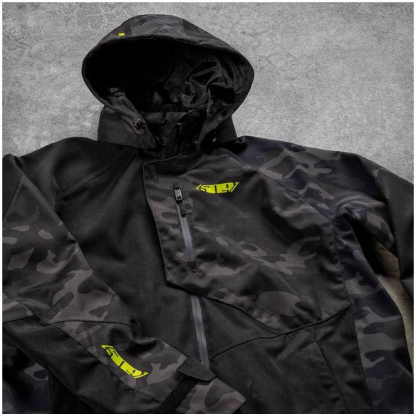 Geaca Snowmobil Non-Insulated Evolve Black Camo