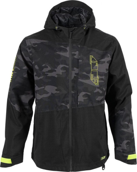 Geaca Snowmobil Non-Insulated Forge Black Camo