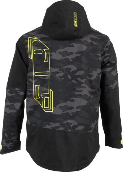 Geaca Snowmobil Non-Insulated Forge Black Camo