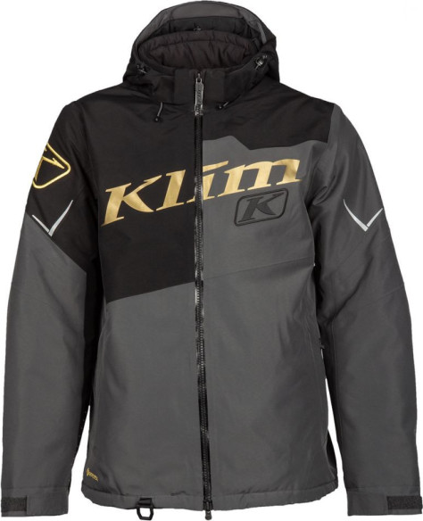 Geaca Snowmobil Insulated Instinct Black-Metallic Gold