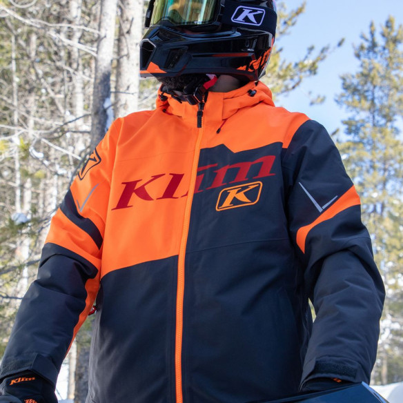 Geaca Snowmobil Insulated Instinct Strike Orange-Asphalt