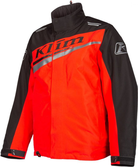 Geaca Snowmobil Insulated Kaos Black-High Risk Red