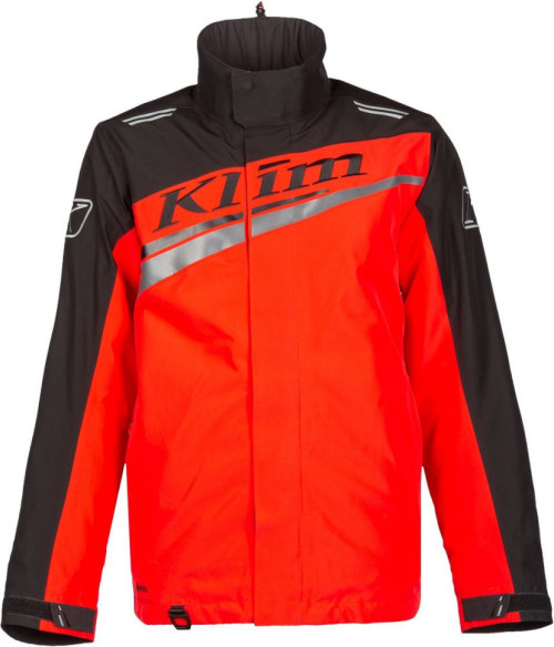 Geaca Snowmobil Insulated Kaos Black-High Risk Red