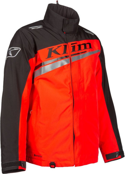 Geaca Snowmobil Insulated Kaos Black-High Risk Red