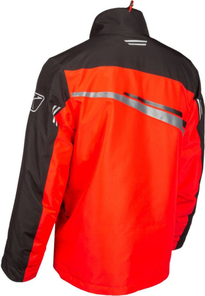 Geaca Snowmobil Insulated Kaos Black-High Risk Red