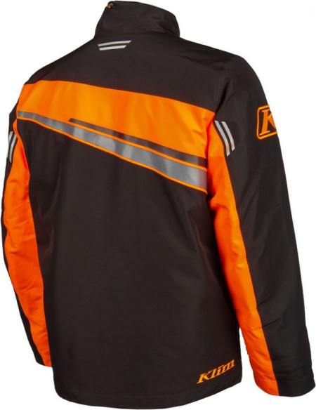 Geaca Snowmobil Insulated Kaos Black-Strike Orange