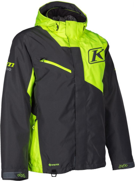 Geaca Snowmobil Insulated Kompound Asphalt-Hi-Vis