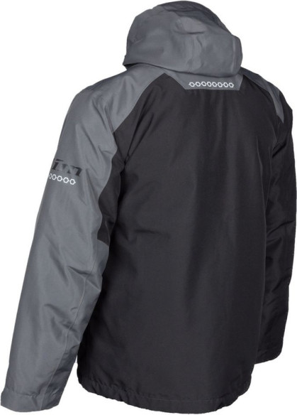 Geaca Snowmobil Insulated Kompound Black-Asphalt