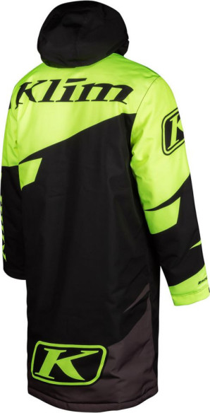 Geaca Snowmobil Insulated Race Spec Pit Coat Black-Hi-Vis