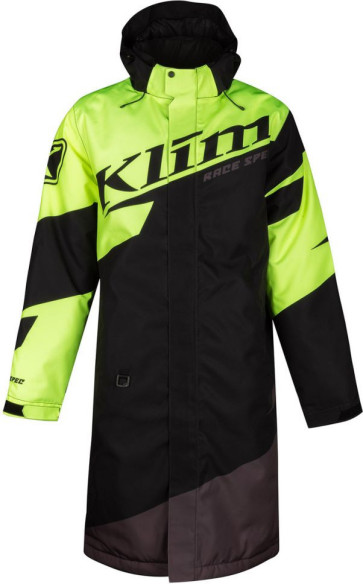 Geaca Snowmobil Insulated Race Spec Pit Coat Black-Hi-Vis