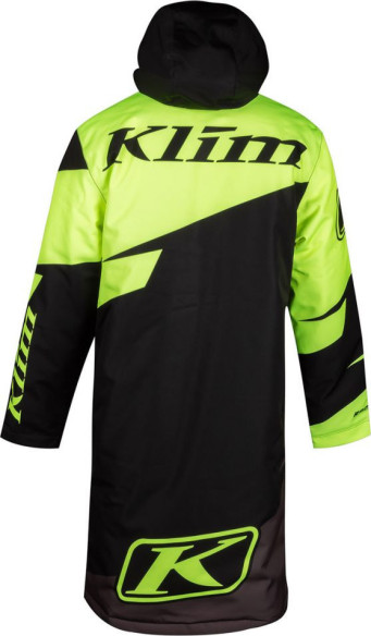Geaca Snowmobil Insulated Race Spec Pit Coat Black-Hi-Vis