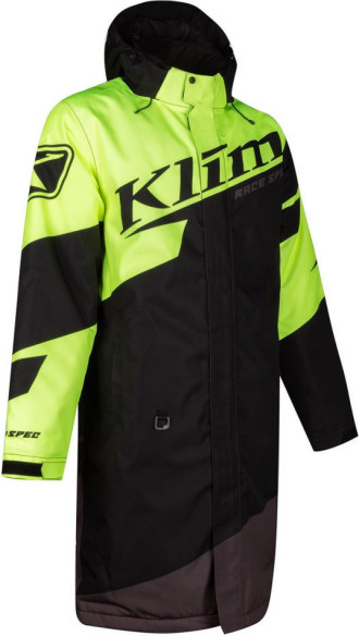 Geaca Snowmobil Insulated Race Spec Pit Coat Black-Hi-Vis